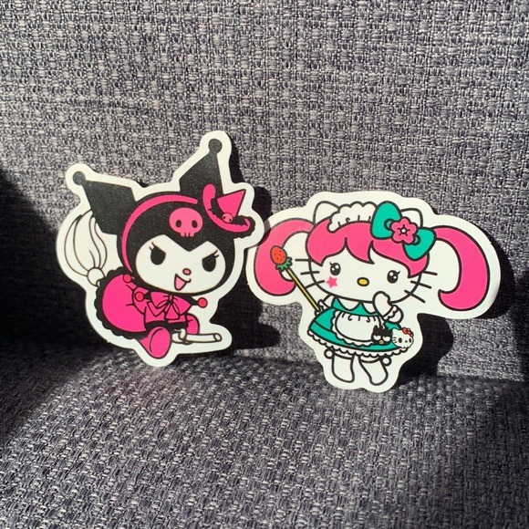 Sanrio Kuromi Buddy Figurine Free Stickers With Purchase Miniso Mystery Box Find - Picture 4 of 4